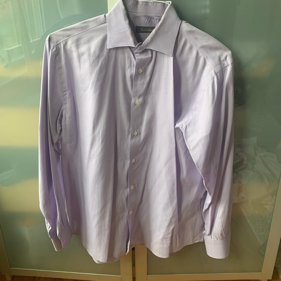 Emile Lafaurie 100% Cotton Men’s Dress Shirt - Picture 1 of 5